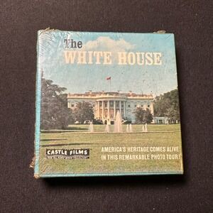 Vintage Sealed Castle Films‎ The White House Tour Movie Photo